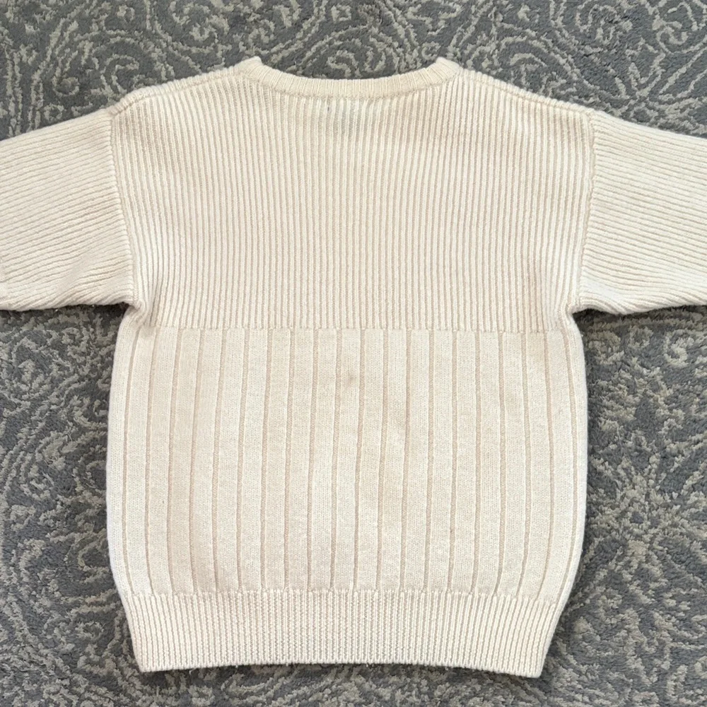 Gant 💯 Wool Ribbed Crewneck Sweater